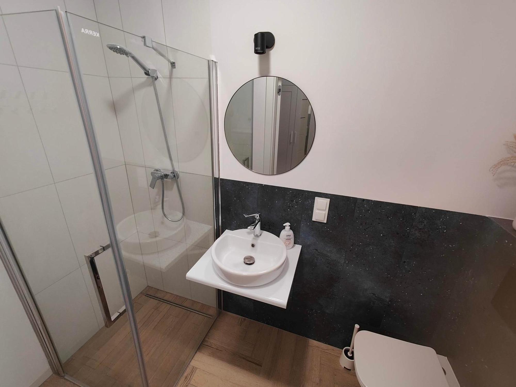 Turkusowa Apartamento Mosty Exterior foto