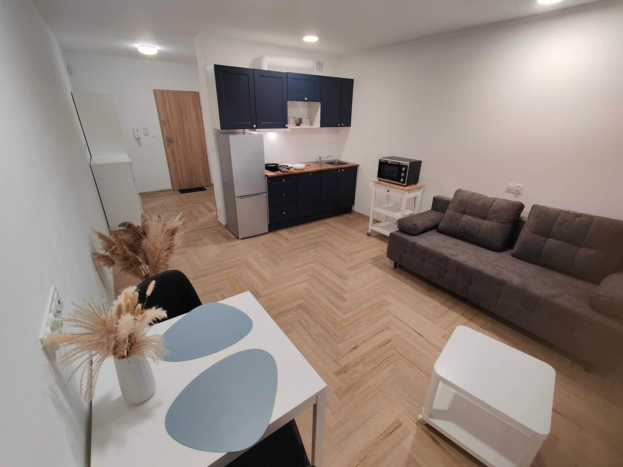 Turkusowa Apartamento Mosty Exterior foto